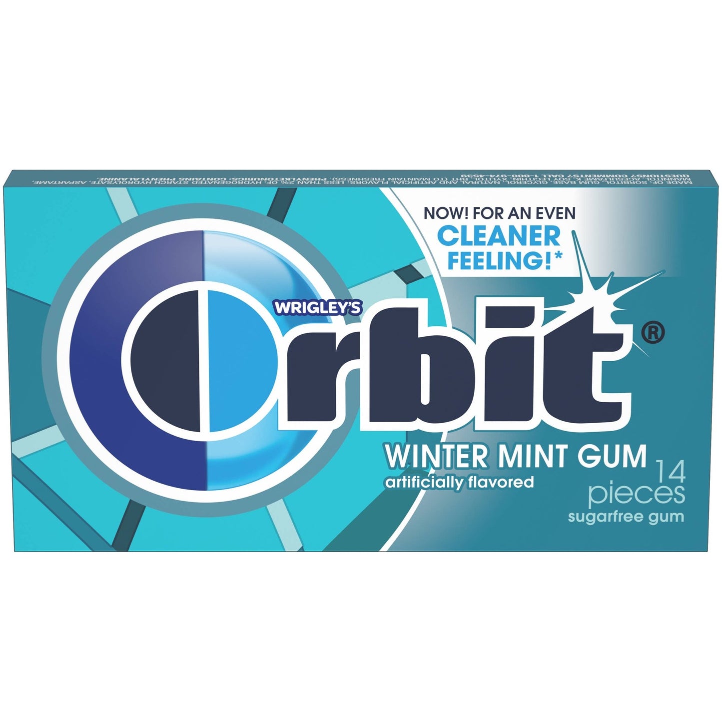 Orbit Sugar Free 14pc Wintermint Gum, 12ct - themonogram manor
