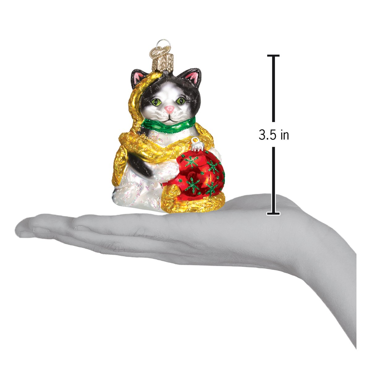 Holiday Kitten Ornament - themonogram manor
