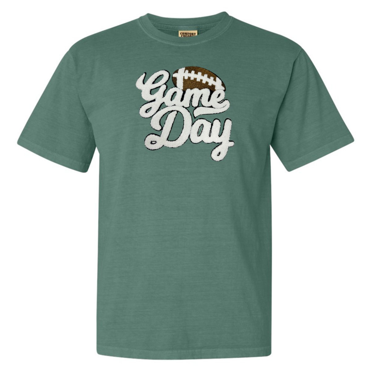 Football 'Game Day' Letter Patch T-Shirt - themonogram manor