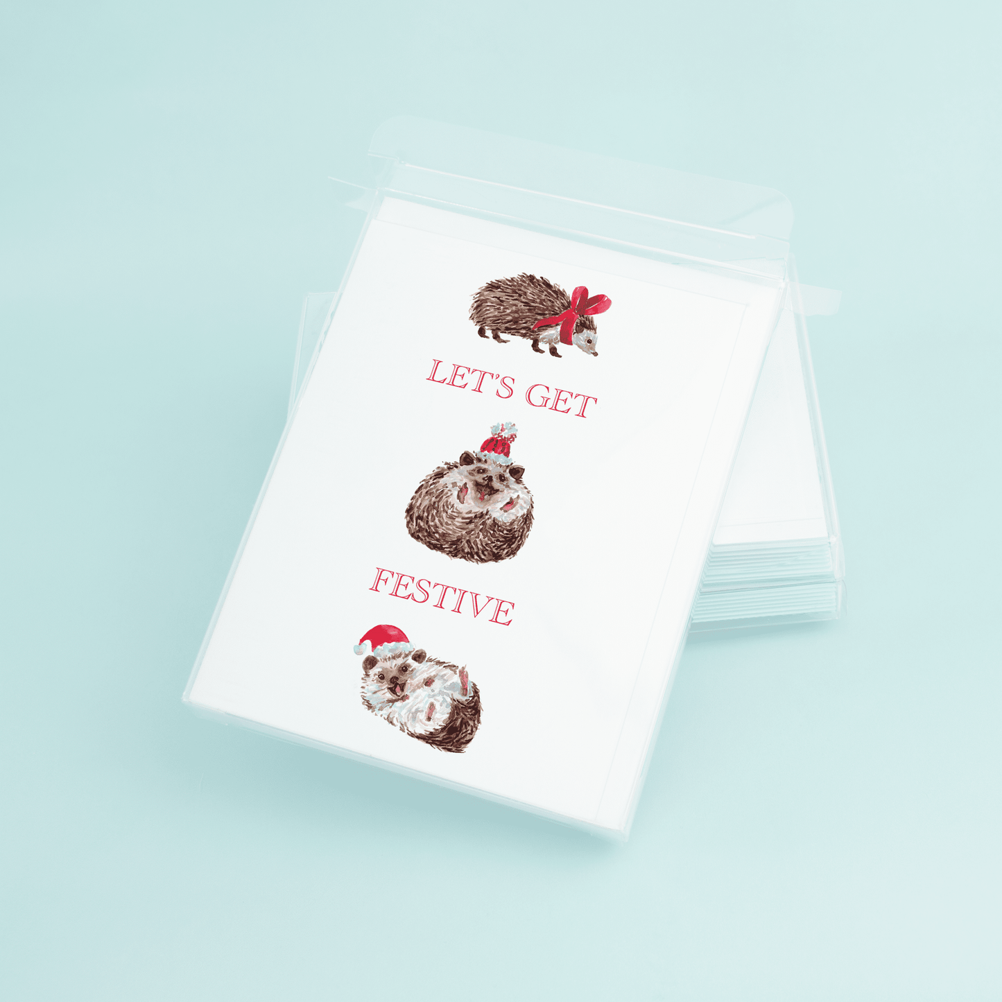 Let's Get Festive Hedgehogs - themonogram manor