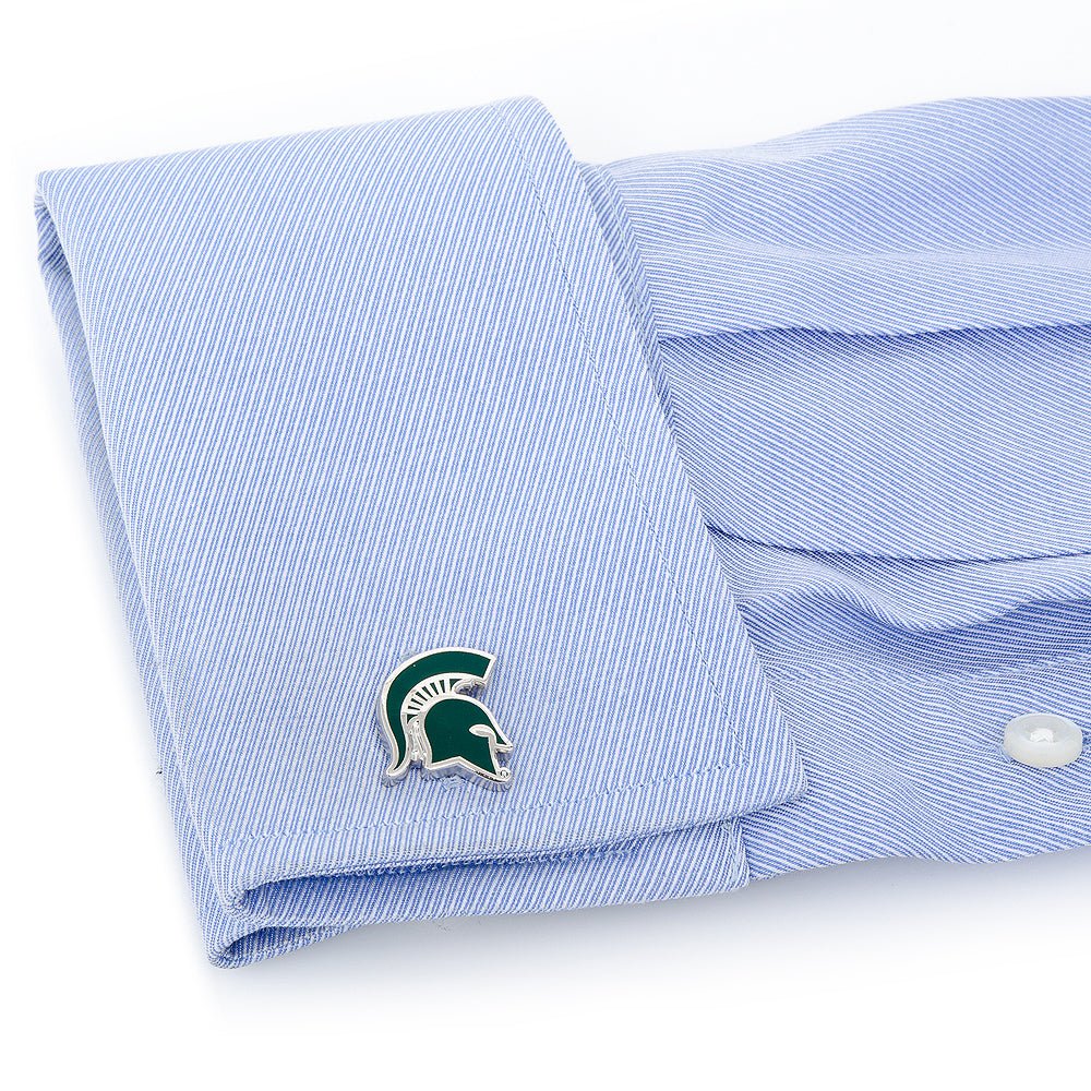 NCAA Michigan State Spartans Cufflinks - themonogram manor