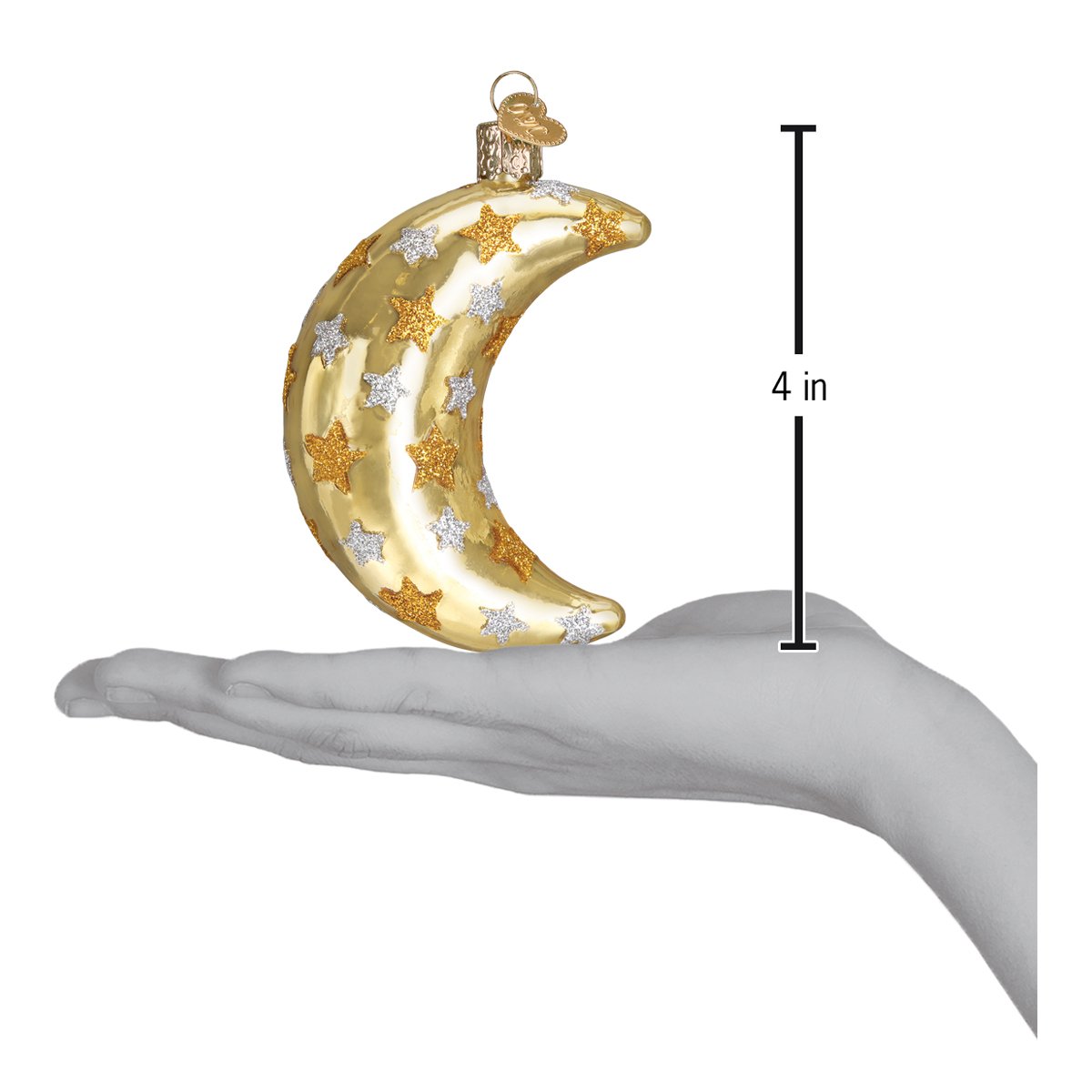 Celestial Moon Ornament - #themonogram manor #