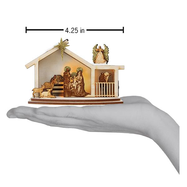 Ginger Nativity Ornament - themonogram manor
