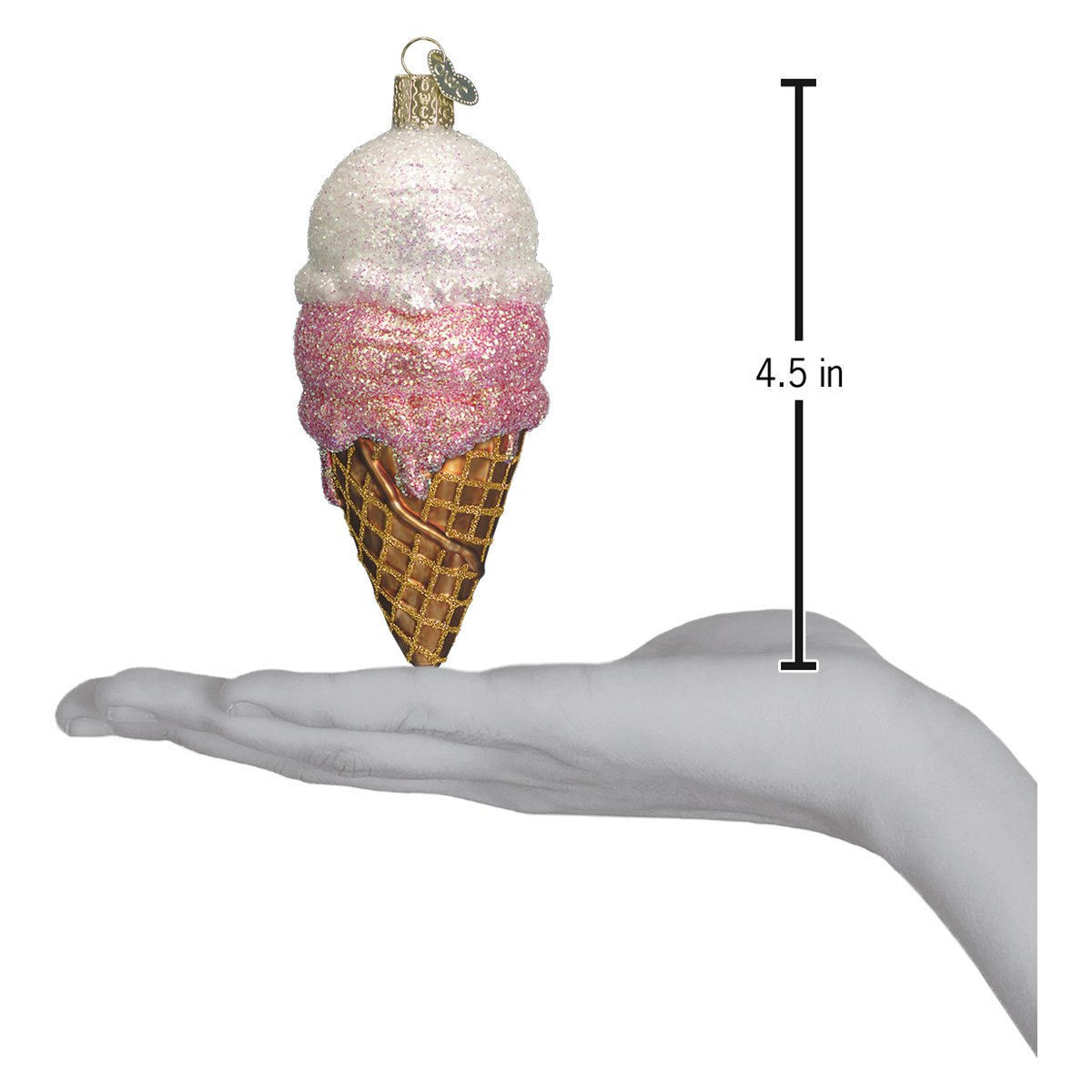Ice Cream Cone Ornament - themonogram manor