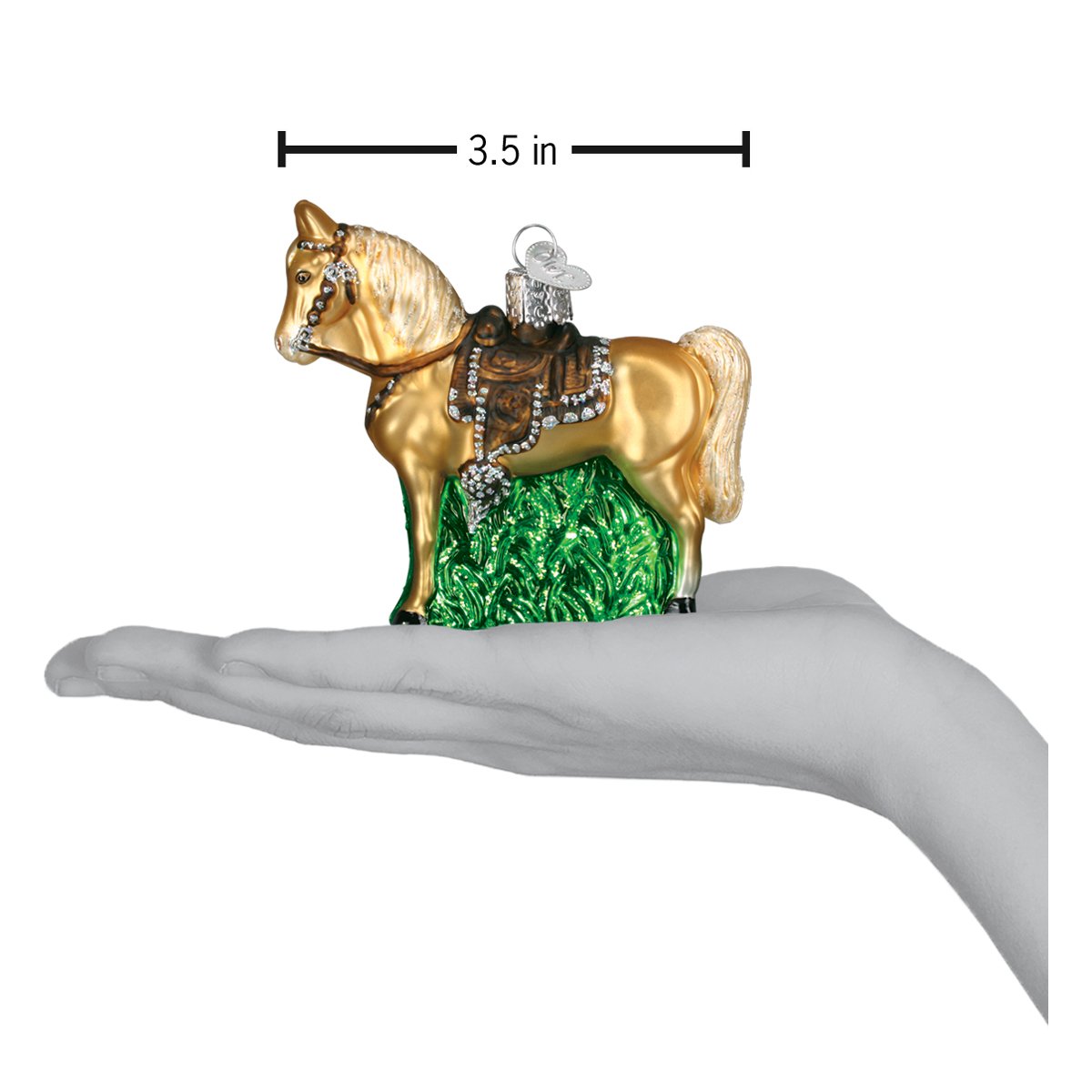 Western Horse Ornament - #themonogram manor #