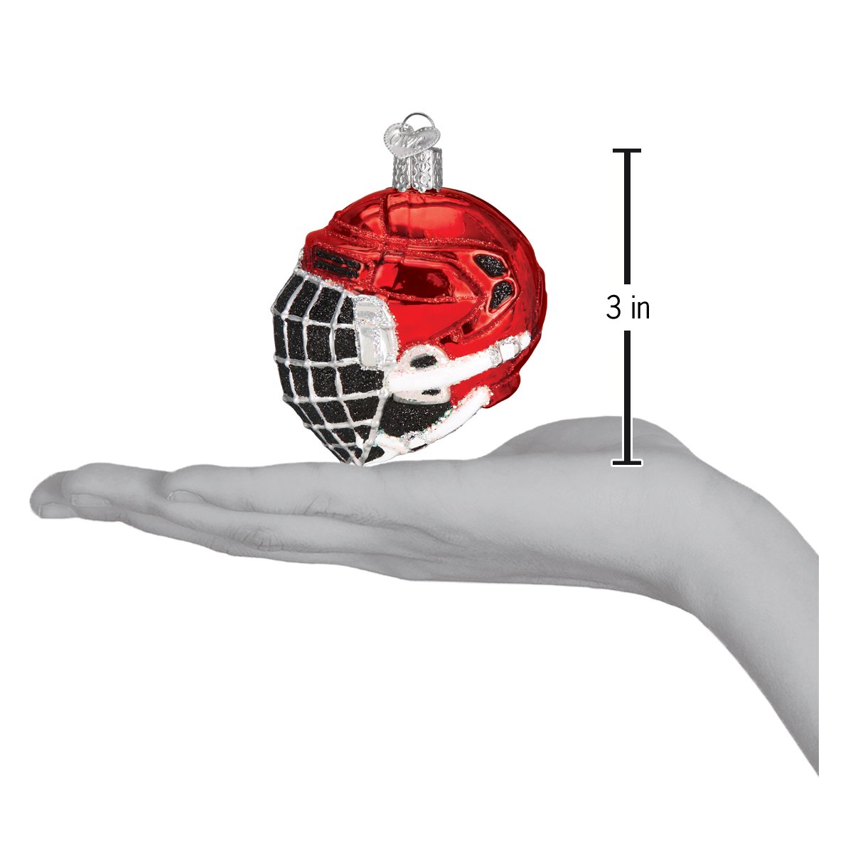 Hockey Helmet Ornament - themonogram manor