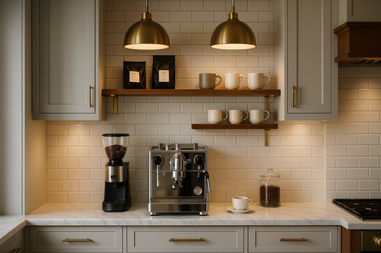 Coffee Bar Chronicles – The Heartbeat of Monogram Manor