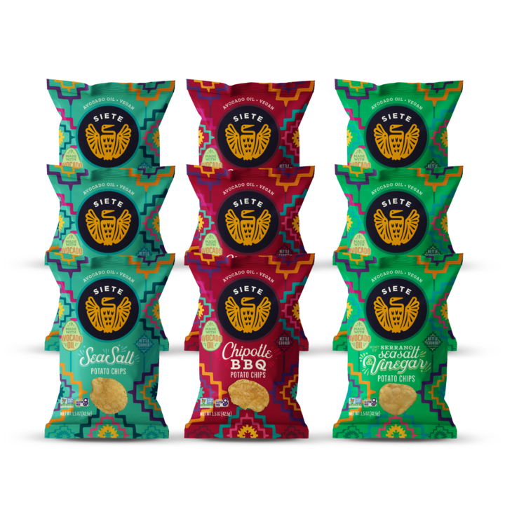 Mix Pack Kettle Cooked Potato Chips 1.5 oz - 72 bags