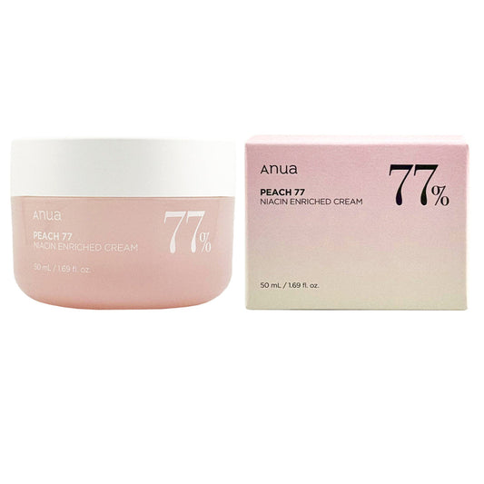 Anua Peach 77 Niacin Enriched Cream 50Ml / 1.69Oz, Anua Peach Cream, Korean Skin