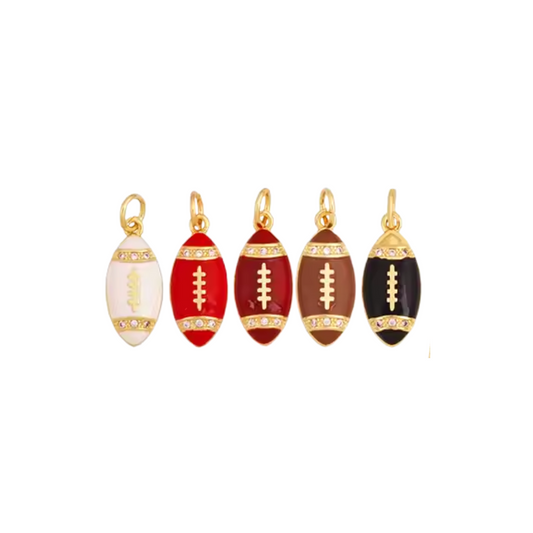 Game Day Football Charms