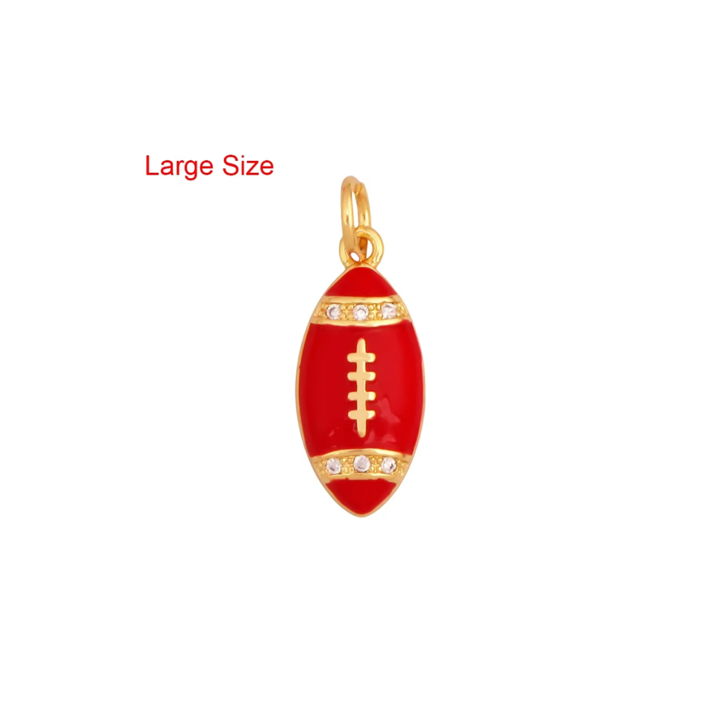 Game Day Football Charms