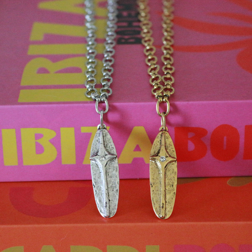 Rustic Cross Medallion Necklace ~ Deep South Originals