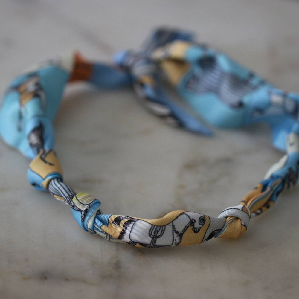 Knotted Scarf Necklace – Ready for Customization