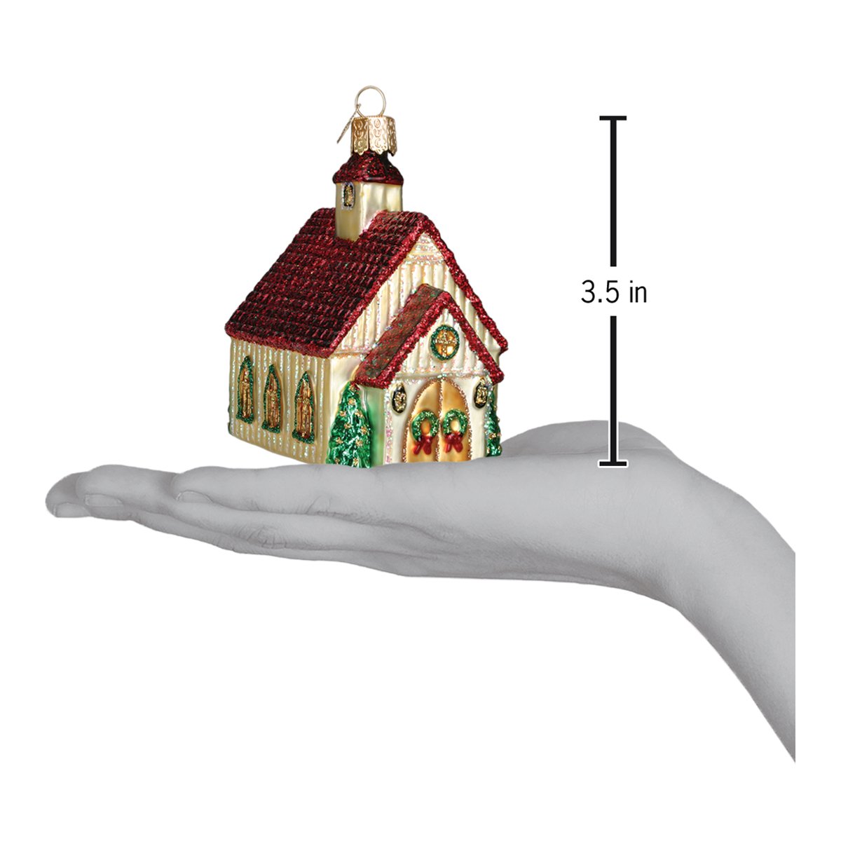 Christmas Chapel Ornament