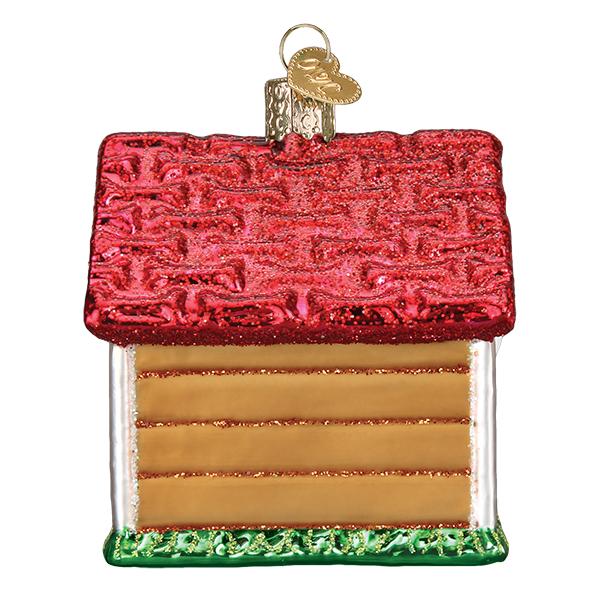 Dog House Ornament