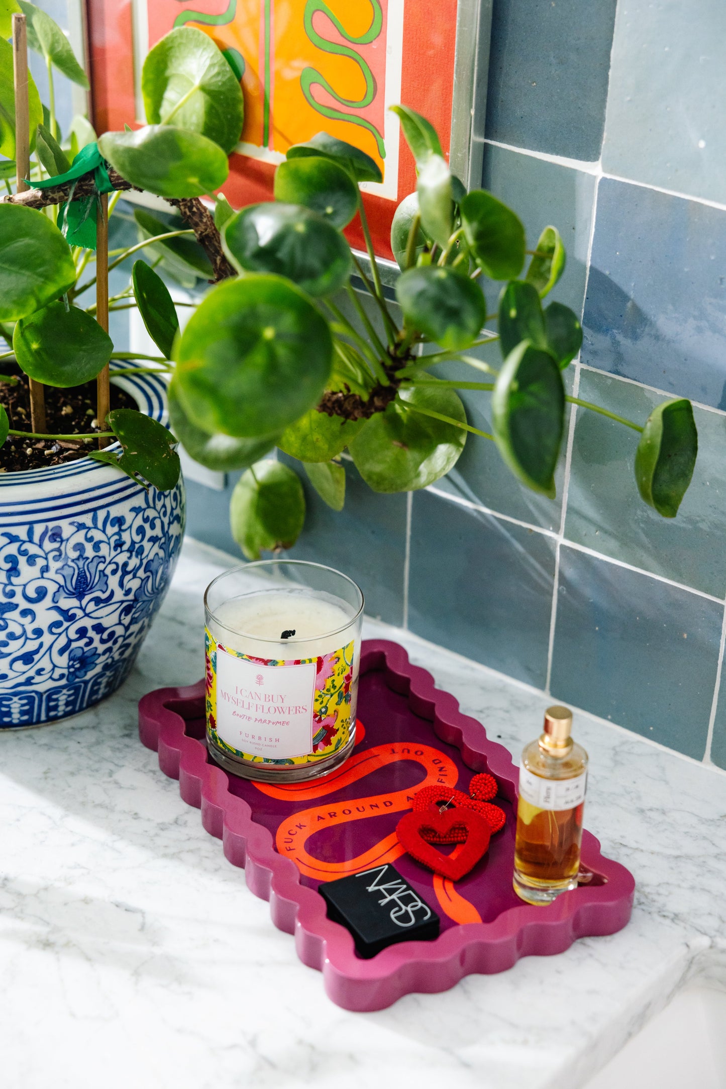 Fuck Around Lacquer Tray