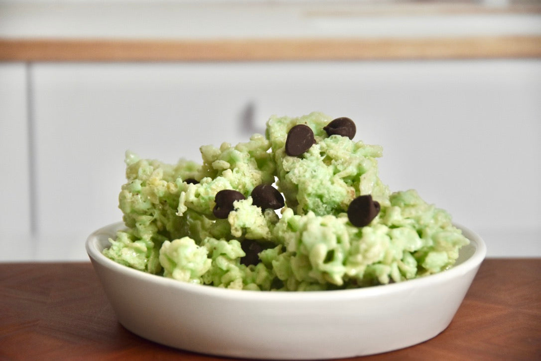 "Clusters" Mint Chip Crispie Mix Clusters