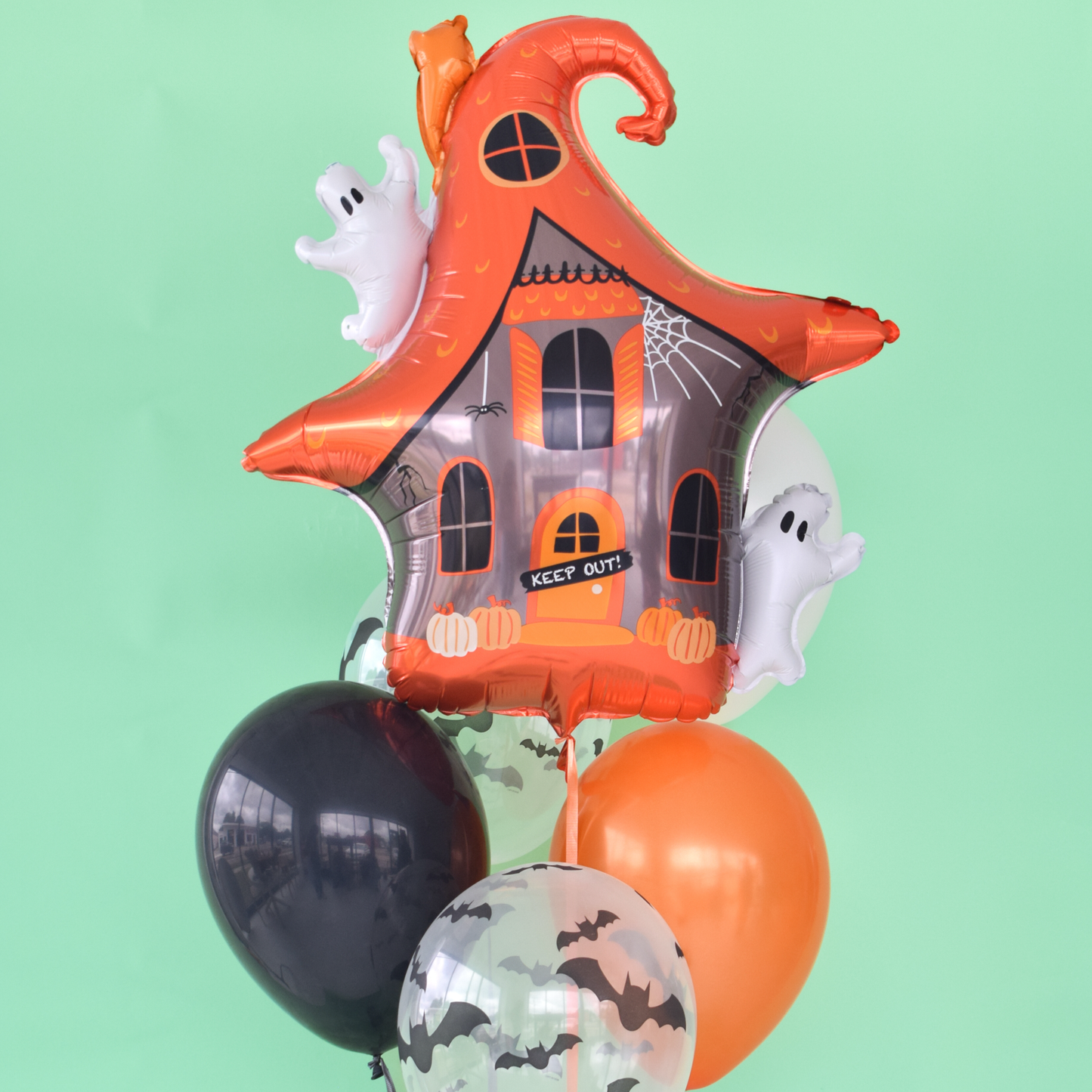Trick or Treat Street Haunted House Mylar Balloon