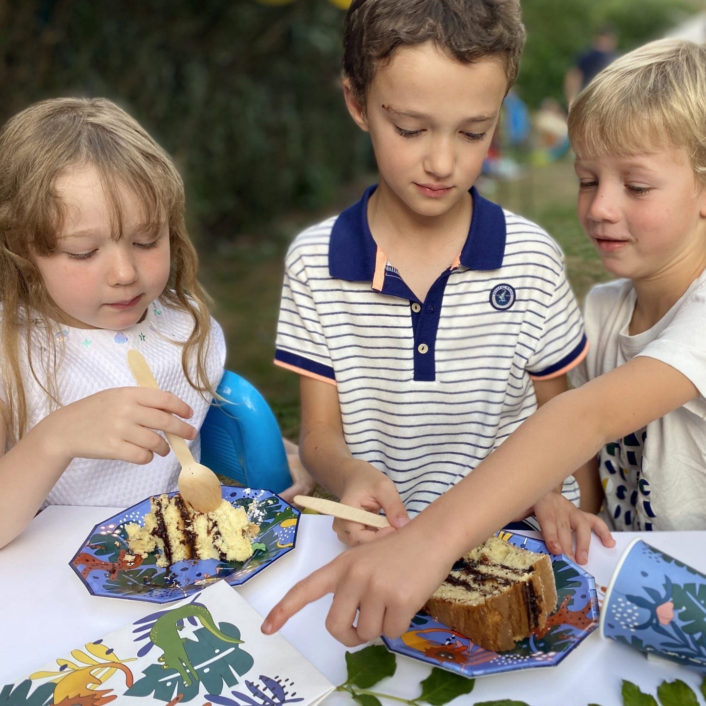 Tropical Animals Small Plates (Set of 8)