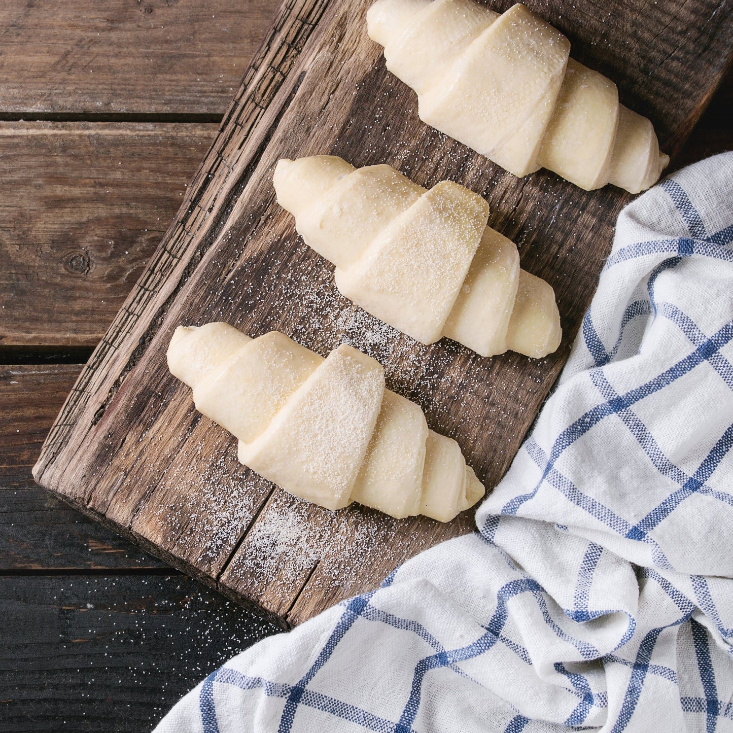 Pastry Cream Filled Croissant Take and Bake Pastries