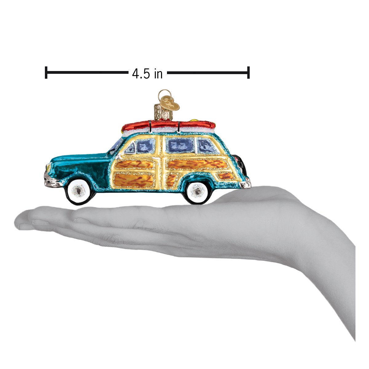 Surf's Up Wagon Ornament