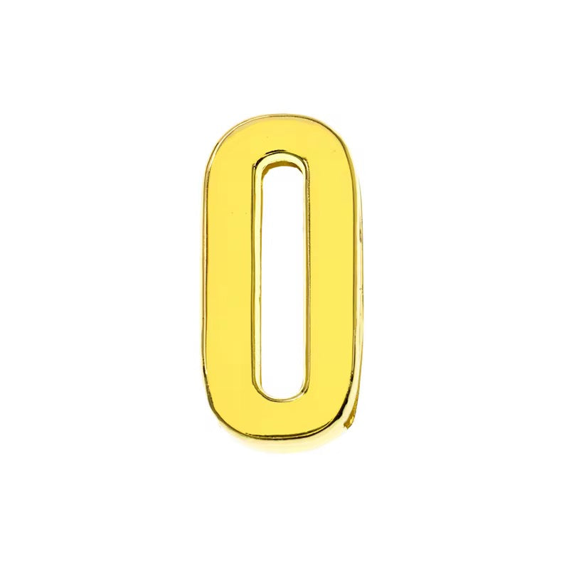 Scarf Slide Letters ~ Gold