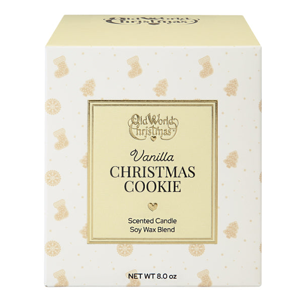 Vanilla Christmas Cookie Candle