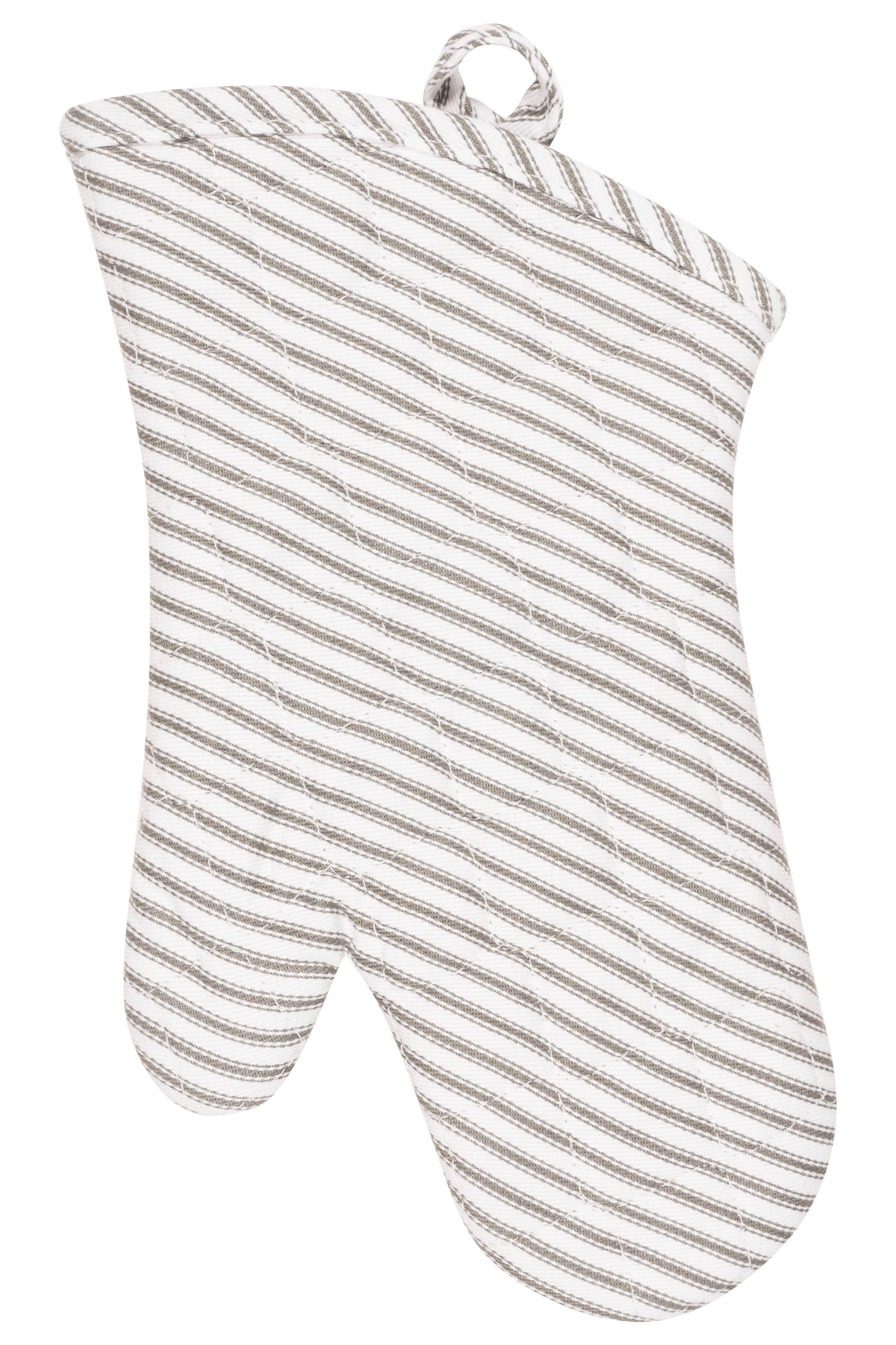 KAF Home Metro Stripe Terry Lined Oven Mitt