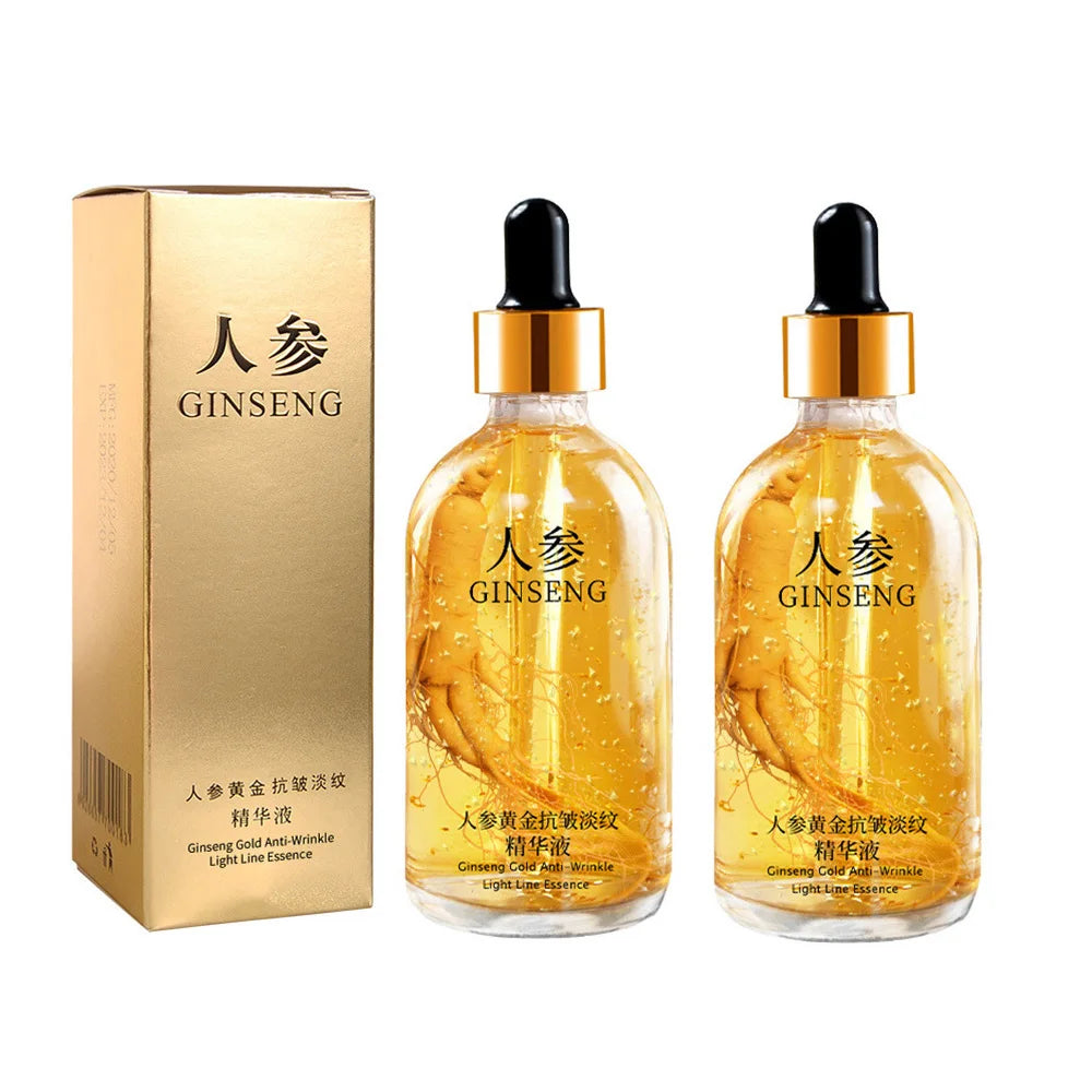 24K Gold Hyaluronic Acid Serum for Face Anti-Wrinkle Anti-Aging Brightening Moisturizing Skincare Facial Serum Essence Face Care