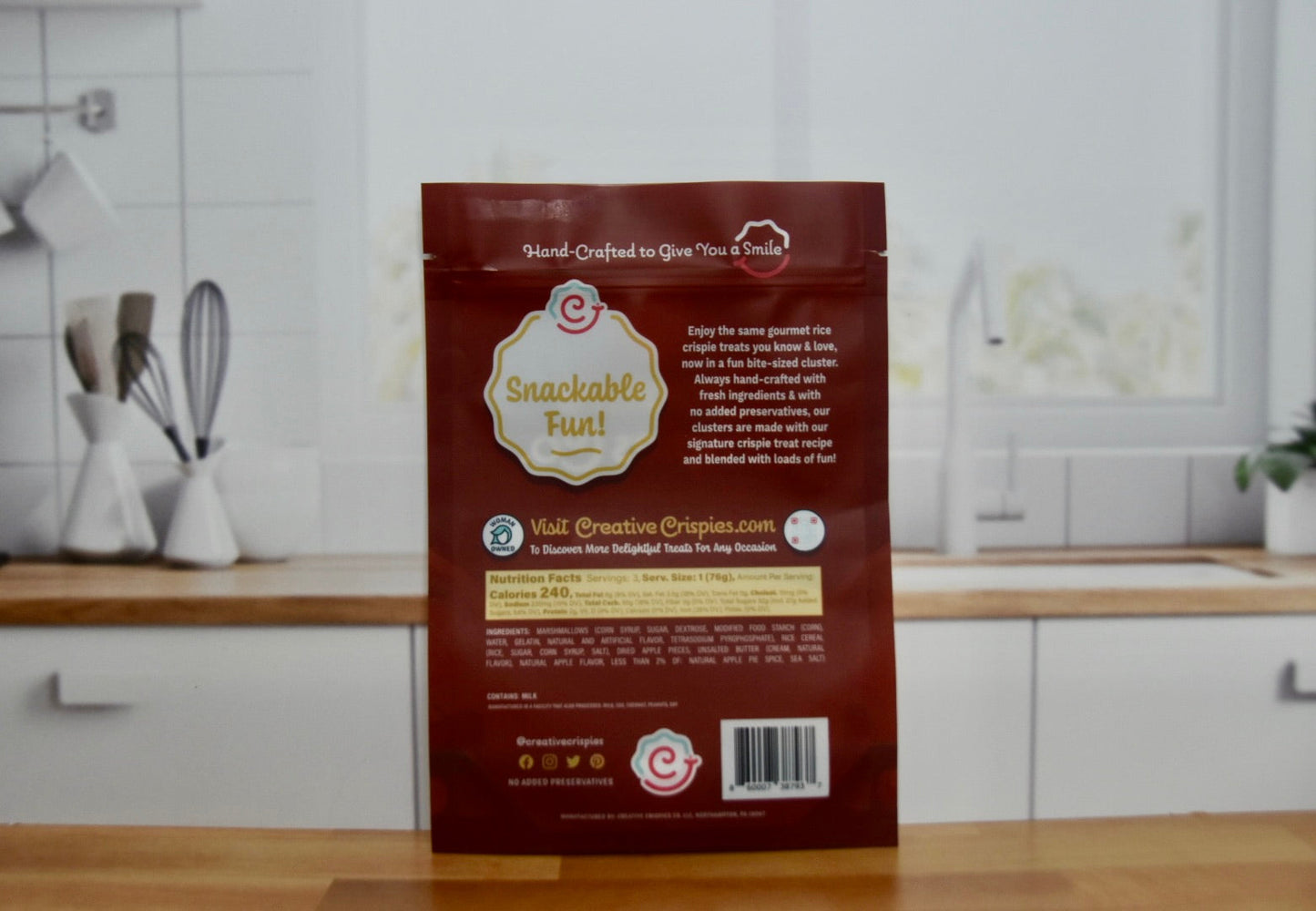 "Clusters" Apple Pie Crispie Mix Clusters