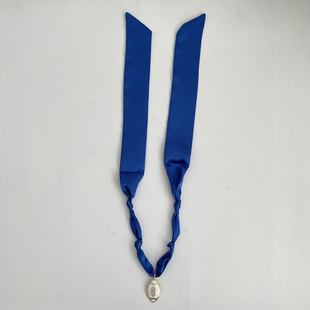 Game Day Scarf Necklace – Solid Colors