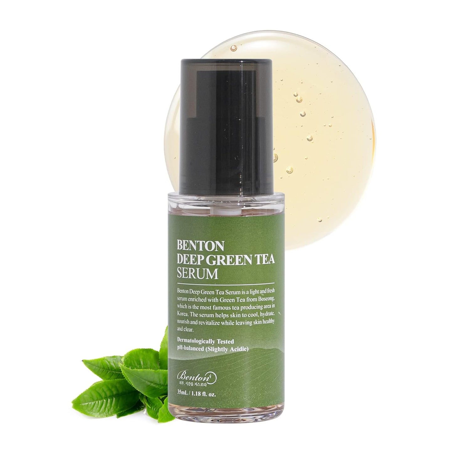 Deep Green Tea Serum 30Ml (1.01 Fl.Oz.)_New - Nourishing & Hydrating Facial Serum for Oily and Sensitive Skin, Skin Soothing