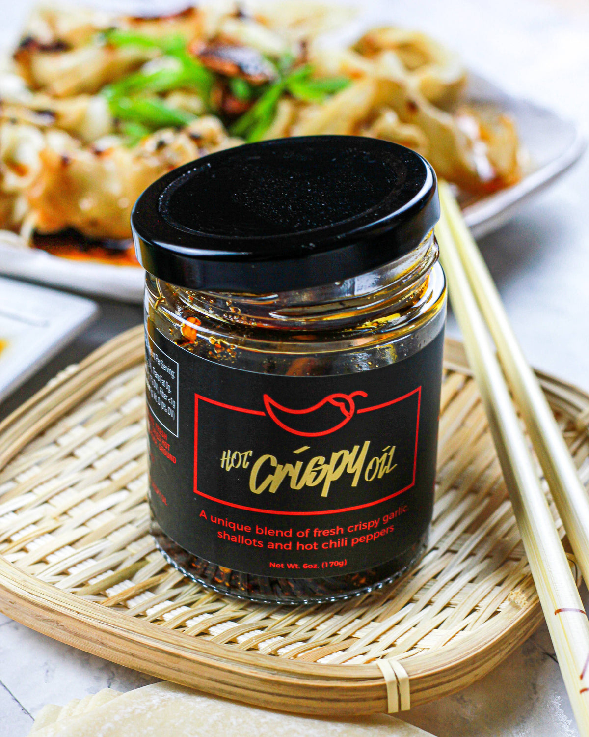 Hot Crispy Oil Original - Chili Crisp/Olive Oil/Hot Sauce