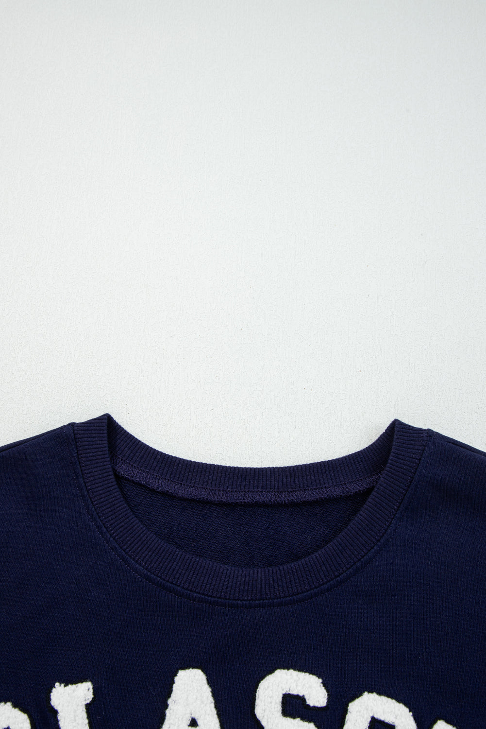 CLASSY UNTIL KICKOFF Patch Game Day Sweatshirt