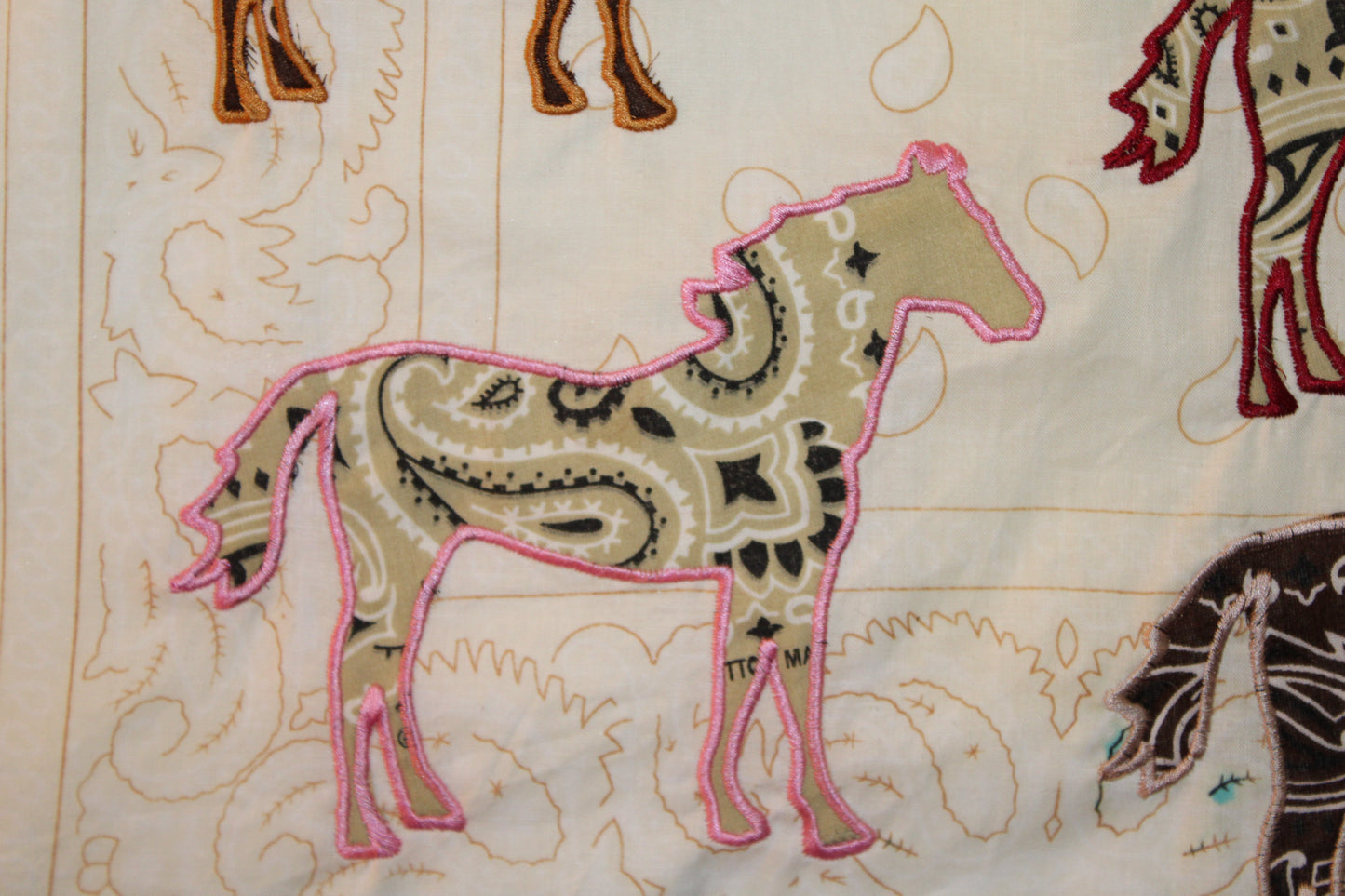 Grazing Horses Bandana