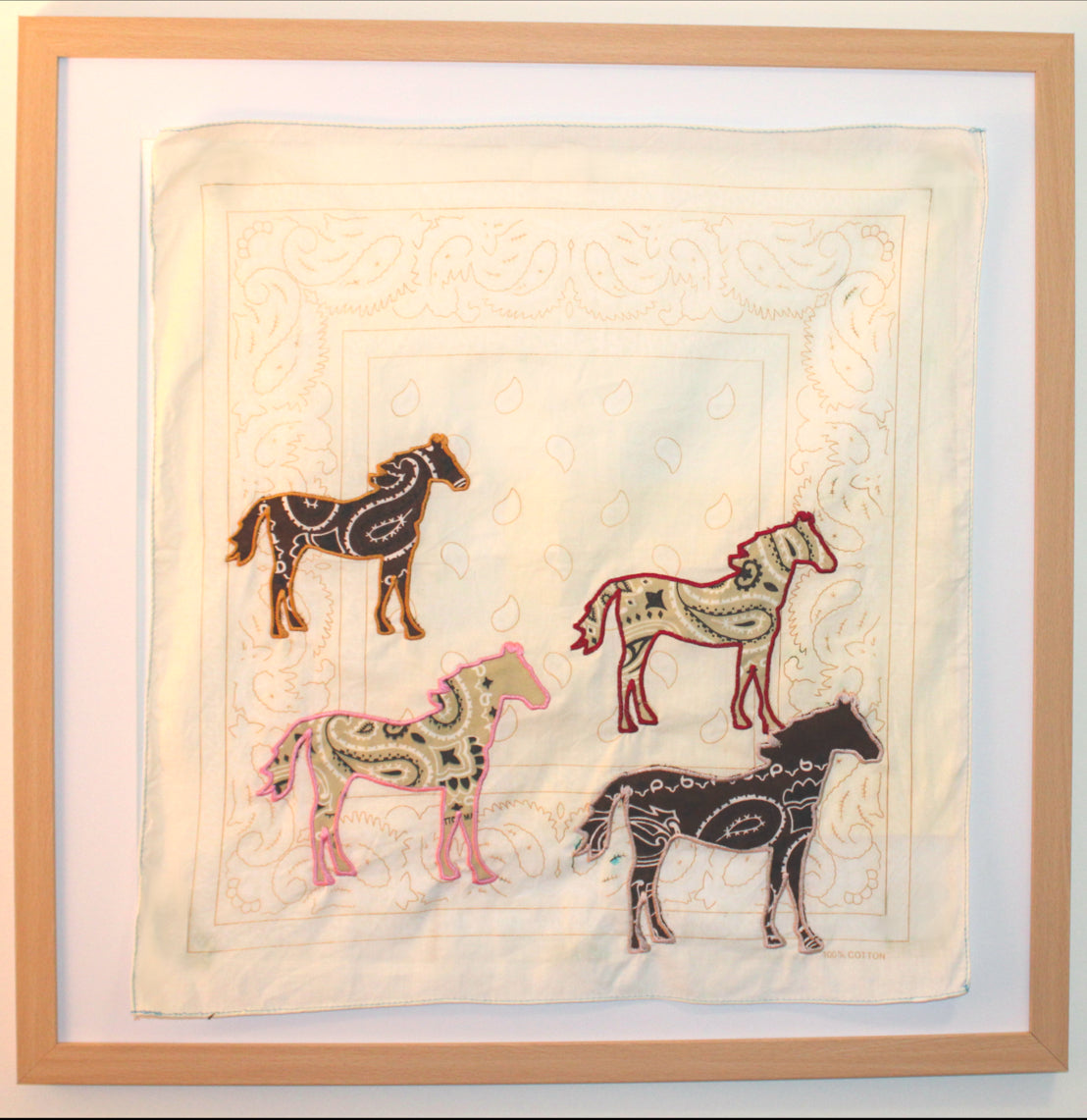 Grazing Horses Bandana