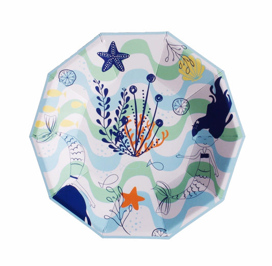 Merry Mermaids Small Plates (Set of 8)