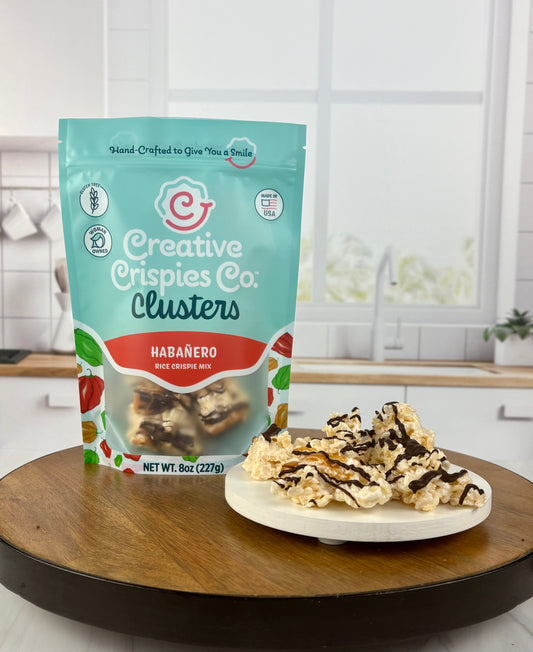 "Clusters" Spicy Chocolate Habanero Crispie Mix Clusters