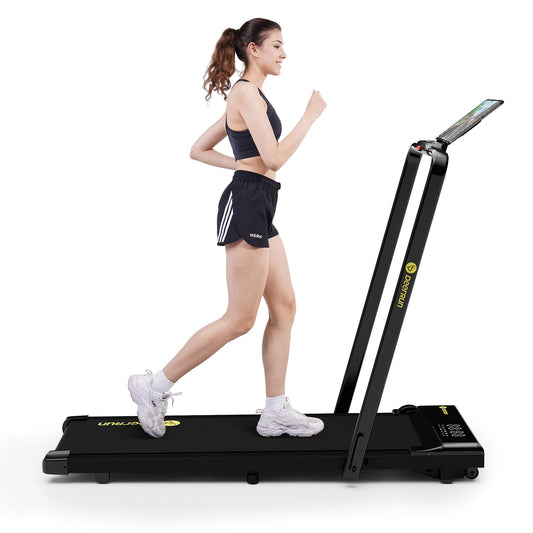 DeerRun A5 Pro Smart 2 in 1 Folding Treadmill Black
