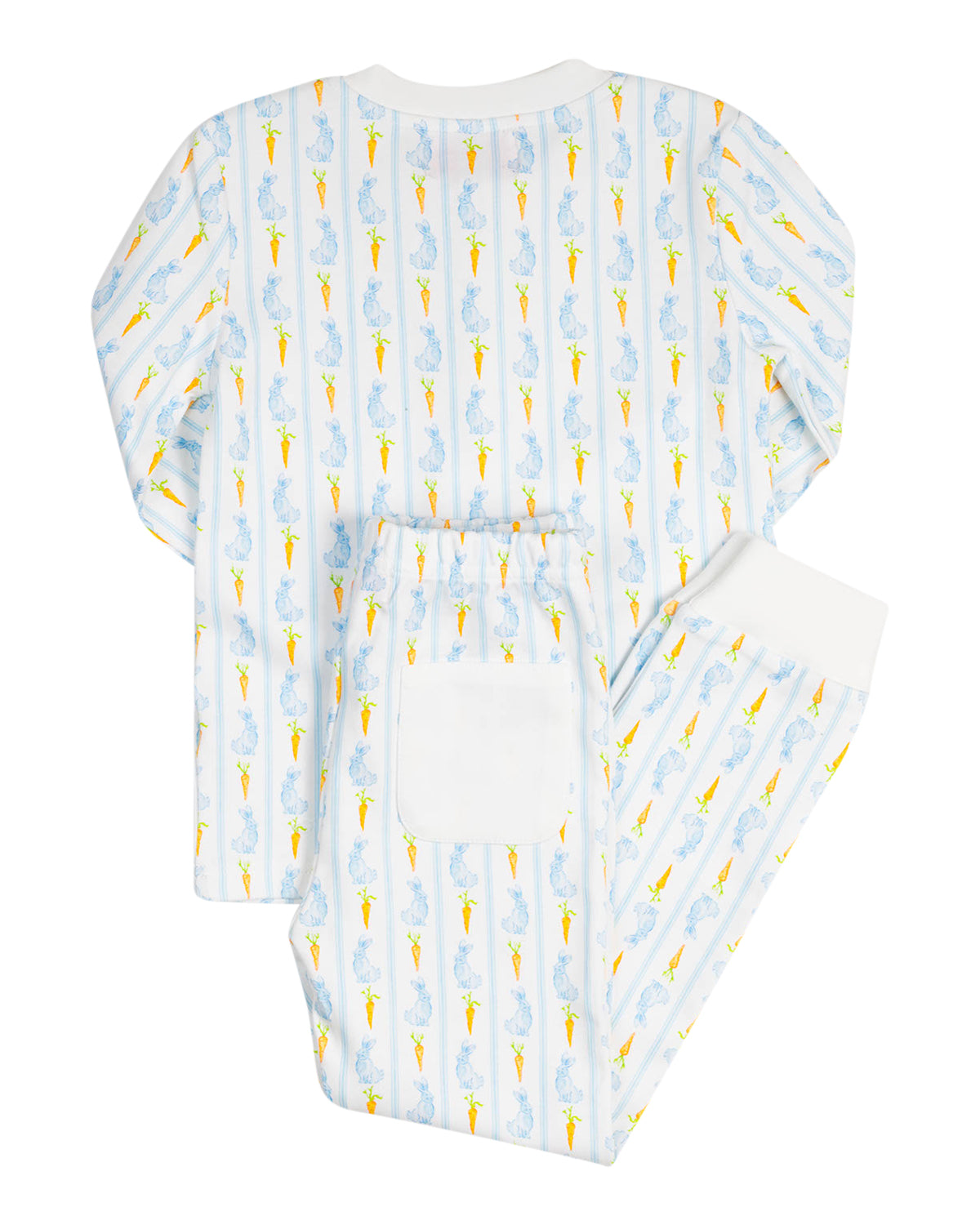 Blue Bunny Knit Pajamas-FINAL SALE (Size 4T)