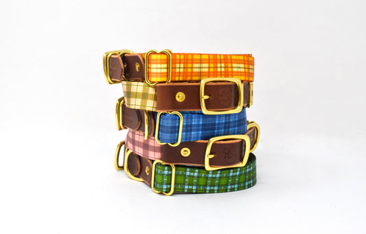 The Tartan Dog Collars