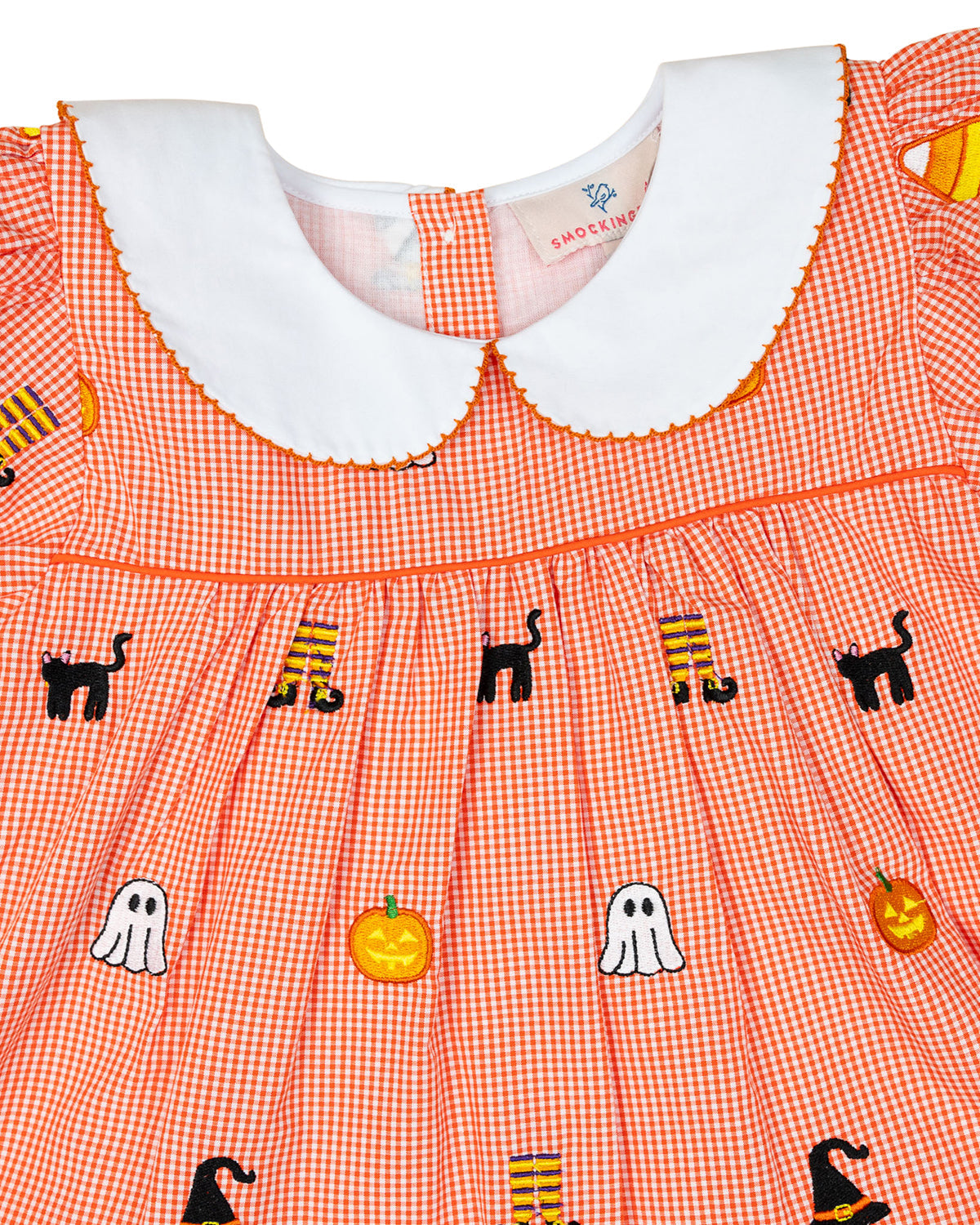 Spooky Embroidered Halloween Dress