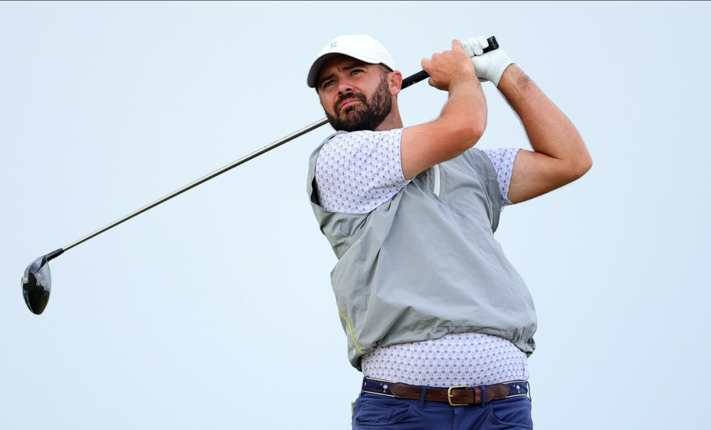 Navy on Khaki - South Carolina Crescent Moon Palmetto State Flag Belt