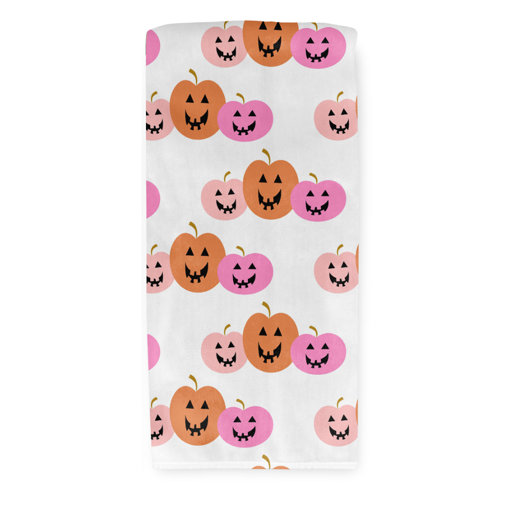 Halloween Guest Hand Towel - Jack-o-lanterns