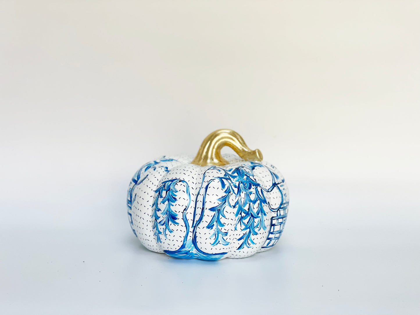 Chinoiserie Ceramic Pumpkins