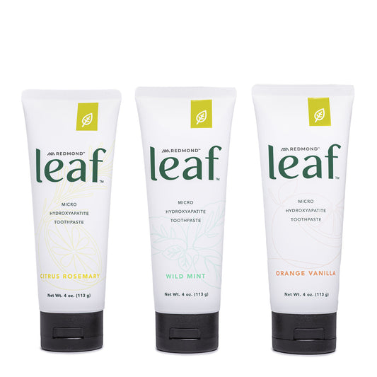 Leaf Toothpaste 4 oz Tubes