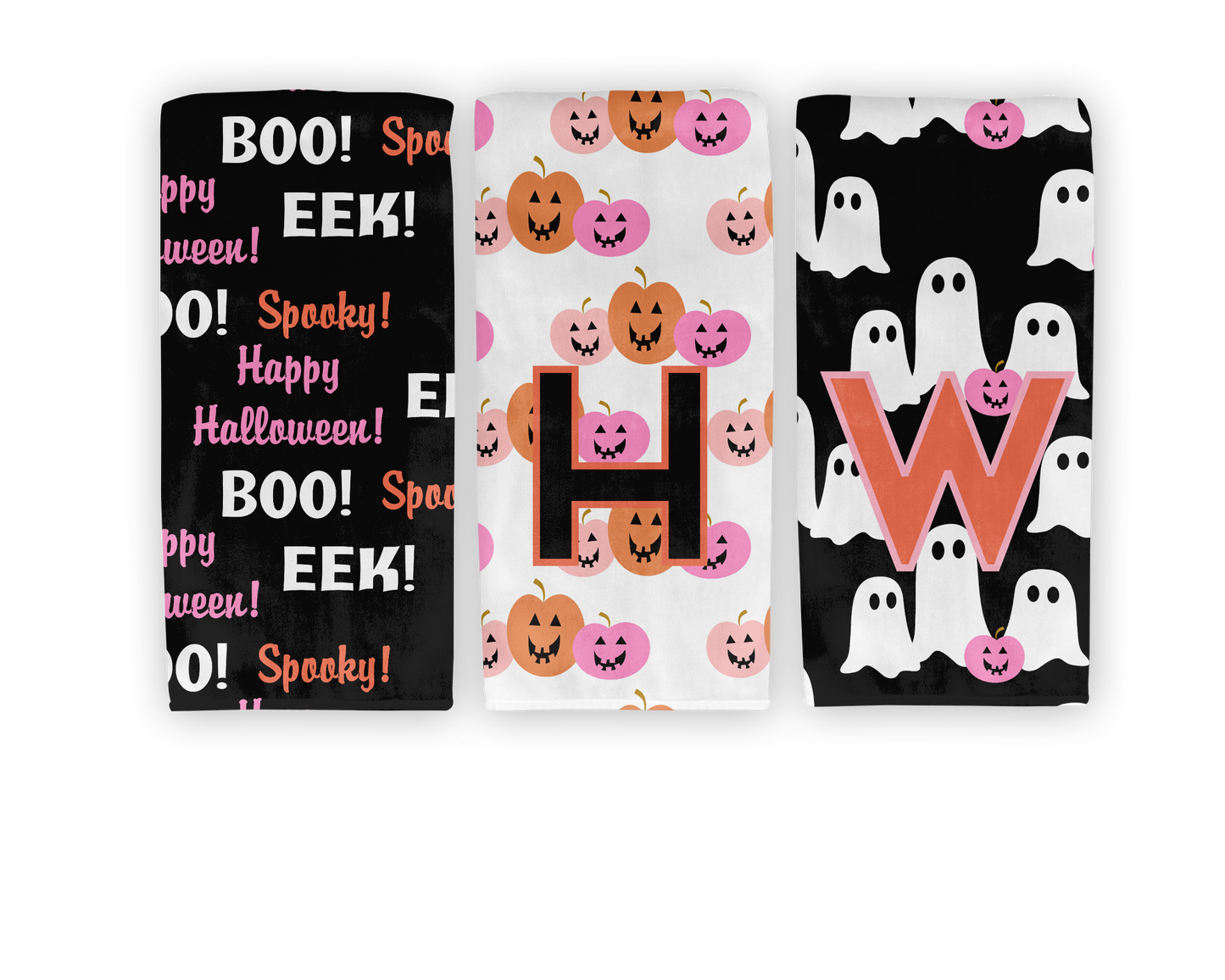 Halloween Guest Hand Towel - Jack-o-lanterns