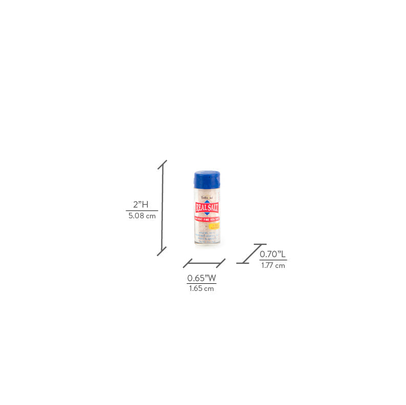 Real Salt® Fine Pocket Shaker (0.21 oz.)