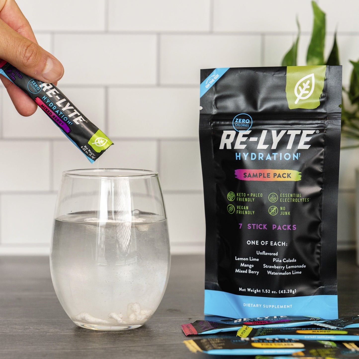 Re-Lyte® Hydration Electrolyte Powder Sample Pack (7 ct.)