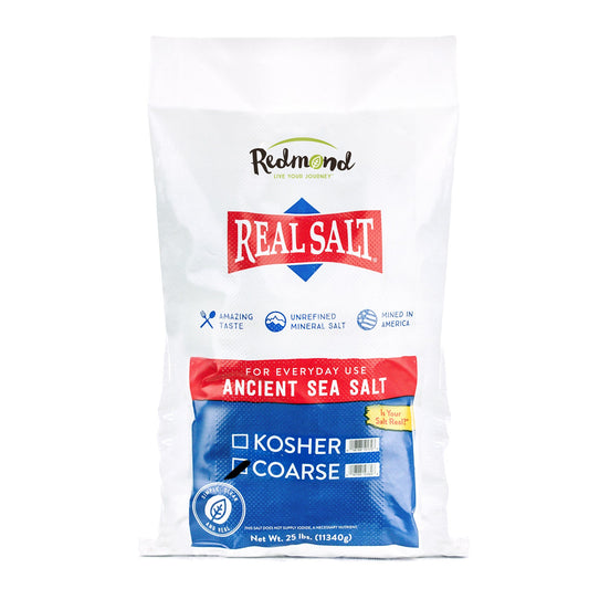 Real Salt Coarse 25 lb Bag